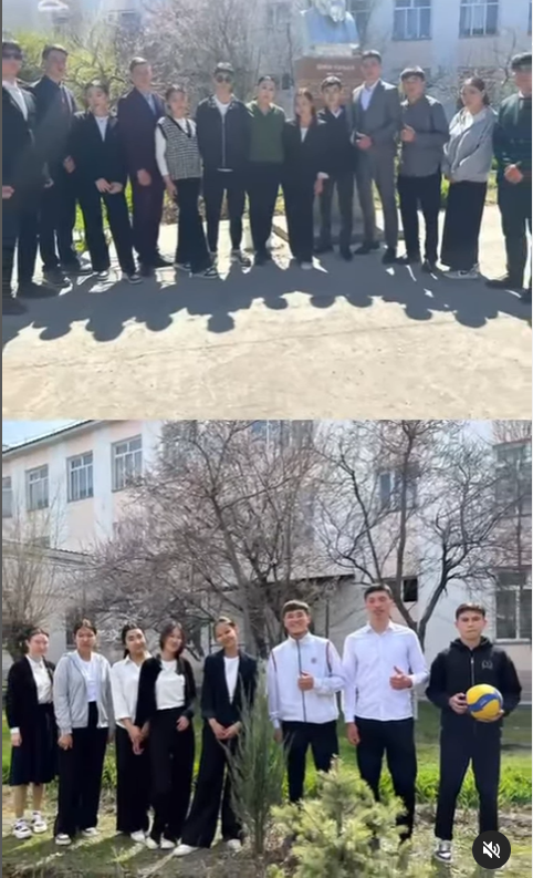 «Болашақты бірге отырғызамыз» атты ағаш отырғызу акциясы