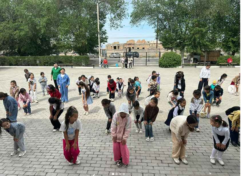 »Күншуақ» лагерінде – «Көңілді старттар» күні!